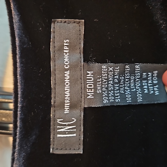 Black International Concepts Jacket Medium - Picture 7 of 7